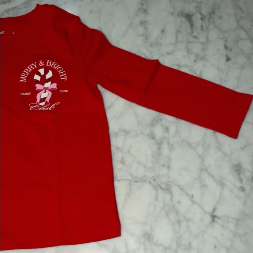 Cat & Jack Festive Red and Cream Bundle Set 4/5T